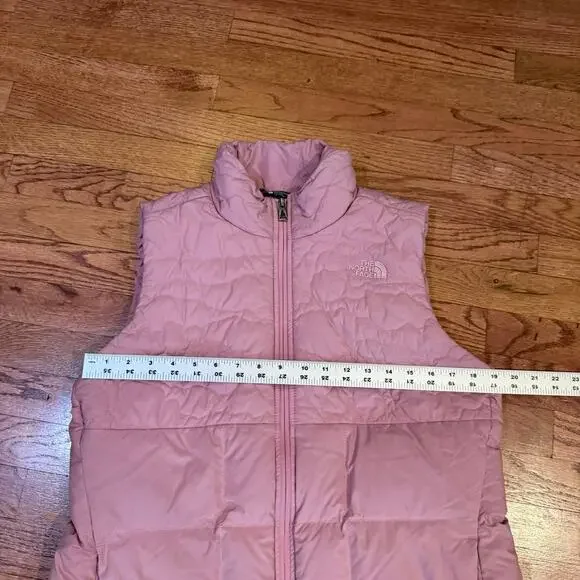 The North Face Women’s 550 Down Puffer Vest Pink Size Large - Picture 5 of 6